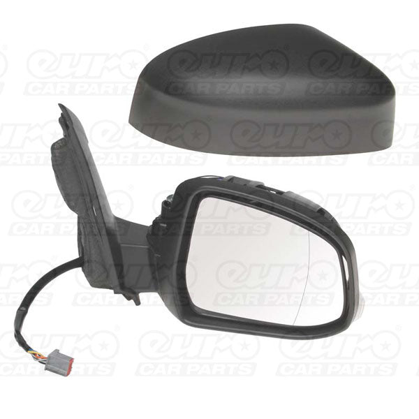 Fits Ford Focus Focus Cc 2004-2011 Mirror Elec Heat &Ind Black Cover Right - image 2