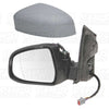 Fits Ford Focus 2004-2011 Ns Mirror Electric Heated Power Fold Puddle Lamp Primed thumbnail