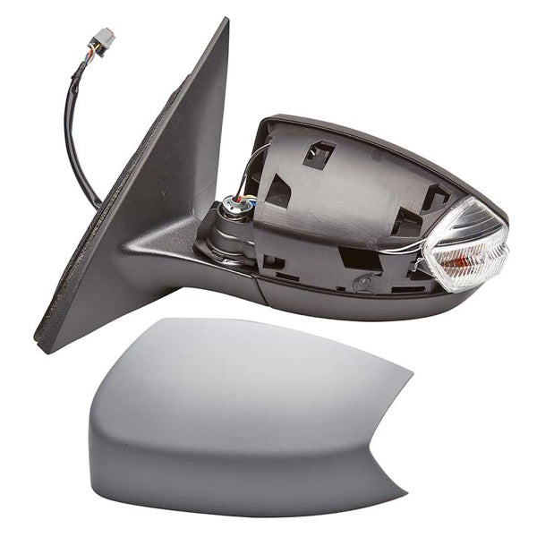Fits S-Max 2006-15 Ns Mirror Electric Heated & Indicator Primed 6Wries In 8 Pin Plug - image 2