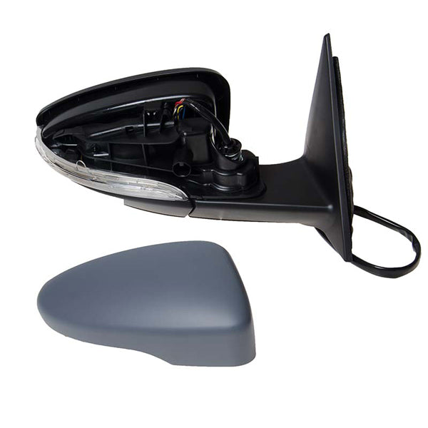 Fits S-Max 06-15 Os Mirror Electric Heated Power Fold Indicator Puddle Lamp Primed 8W - image 2