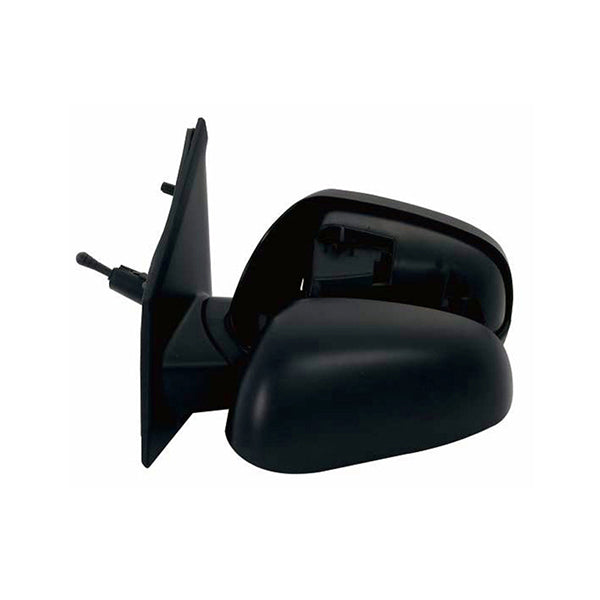 Fits Nissan Note 2006-2013 Left Mirror Manual Heat Black Cover - image 2