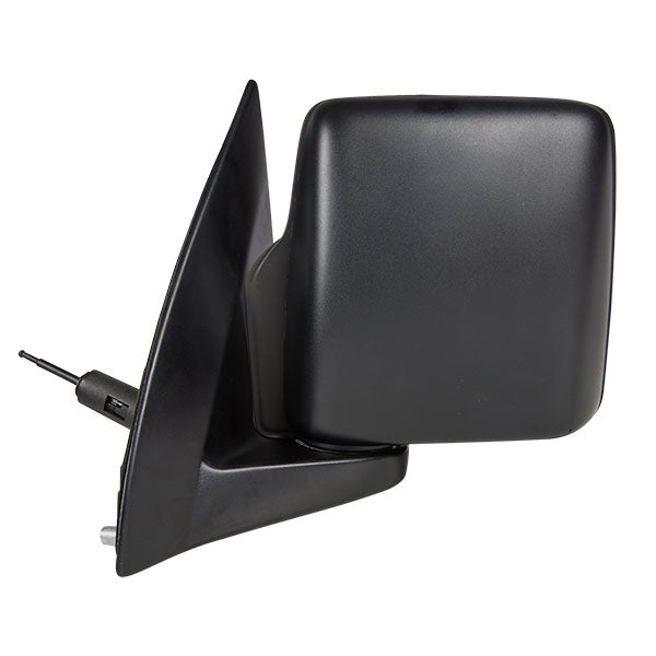Fits Vauxhall Vauxhall Combo 2001-2011 Left Door Mirror Cable Black Convex - image 2