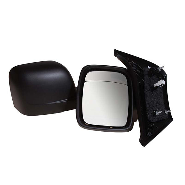 Fits Renault Trafic Vivaro 2014-2023 Os Mirror Manual Inc Glass & Black Cover - image 2