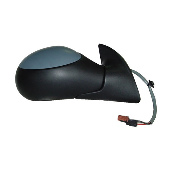 Fits Peugeot 2005-2008 Os Mirror Electric Heated Temp Sensor Inc Glass & Primed Cover - image 2