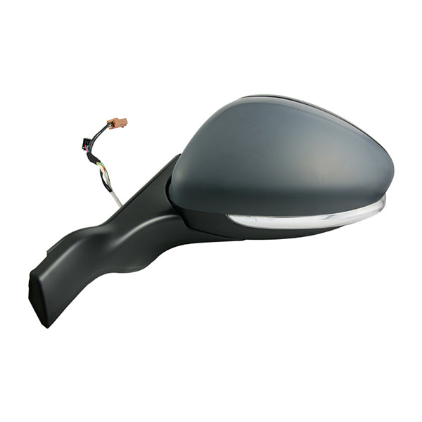 Fits Peugeot 2008 208 2012-23 Ns Mirror Heated Power Fold & Glass & Indicator Primed - image 2