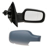 Fits Renault Clio 2005-2012 Os Door Mirror Primed Cable Aspherical Not Campus Models thumbnail