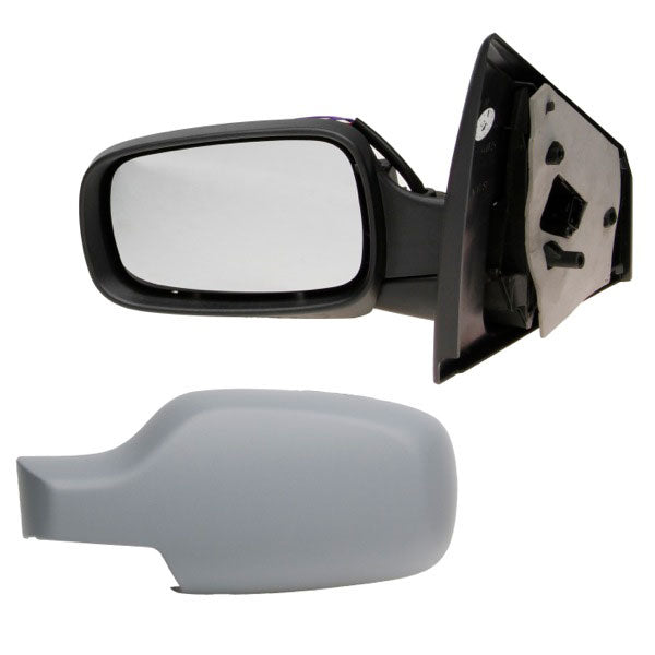 Fits Renault Clio 2005-2012 Ns Door Mirror Electric Primed Heated Not Campus Models - image 2