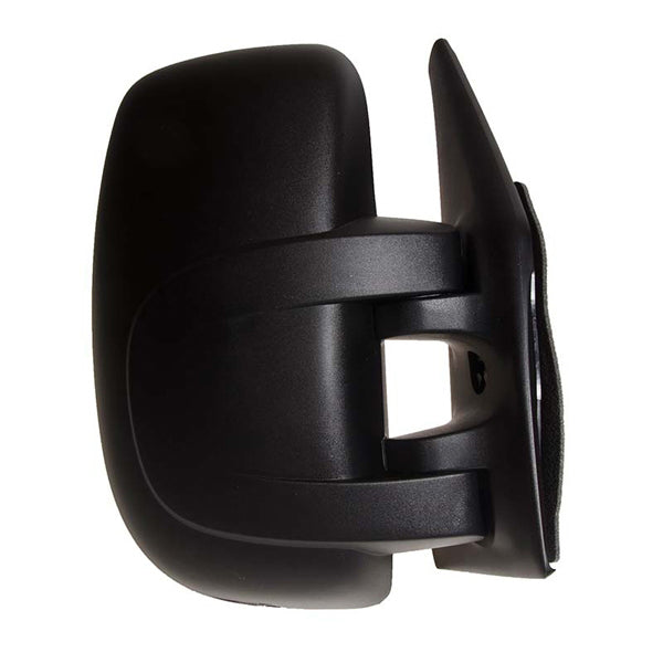 Fits Nissan Master Movano 2000-2022 Os Door Mirror Black Manual Short Arm - image 2