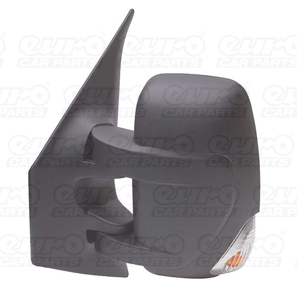 Fits Nv400 Master 2010-2023 Ns Mirror Housing Manual Short Arm Black Inc Lower Glass - image 2