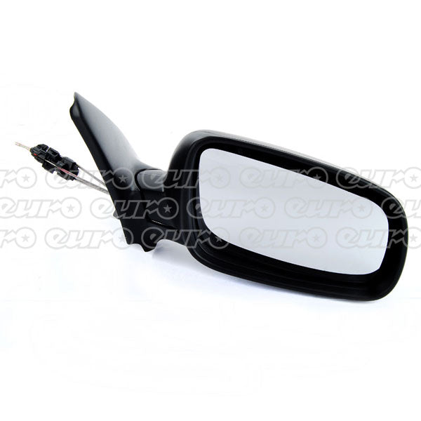 Fits Seat Leon Toledo 1999-2005 Os Door Mirror Black Cable Aspherical - image 2