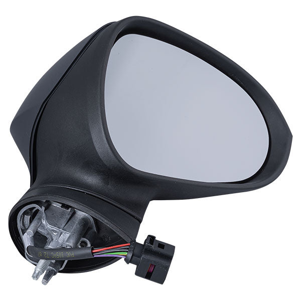 Fits Seat Leon 2005-12 Os Mirror Electric Heated Power Fold Inc Glass & Primed Cover - image 2