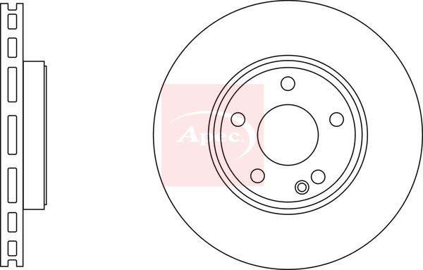 Apec Brake Disc DSK3416 - image 2