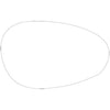 For Fiat 500 595 695 Evo 2008-2022 Os Mirror Glass Heated Or Not Heated thumbnail