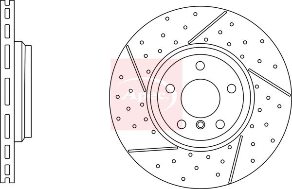 Apec Brake Disc DSK3050 - image 2