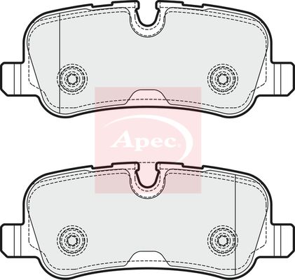 Apec Brake Pads Set PAD1733 - image 2