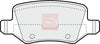 Apec Brake Pads Set PAD1214 thumbnail