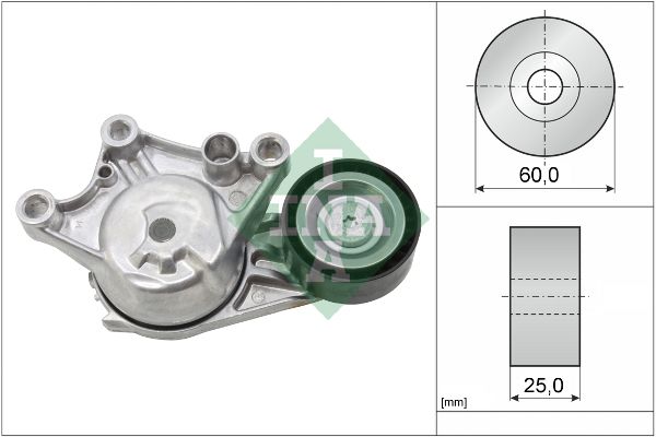 INA Drive Belt Tensioner Pulley 534065410 - image 2