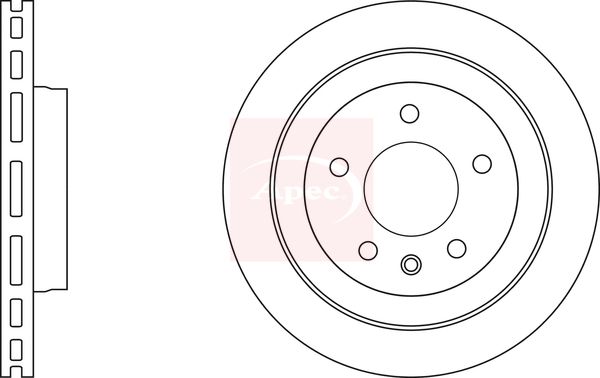 Apec Brake Disc DSK3083 - image 2