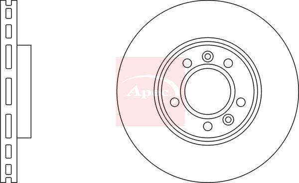 Apec Brake Disc DSK2186 - image 3