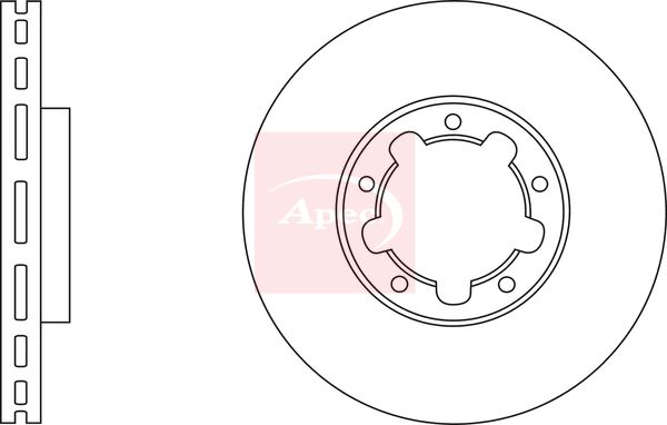 Apec Brake Disc DSK2904 - image 2