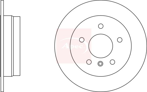 Apec Brake Disc DSK2241 - image 2