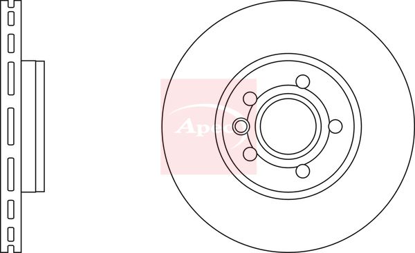 Apec Brake Disc DSK2168 - image 2