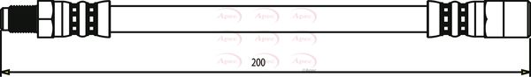 Apec Brake Hose HOS3628 - image 2