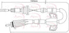 Apec Handbrake Cable CAB1510 thumbnail