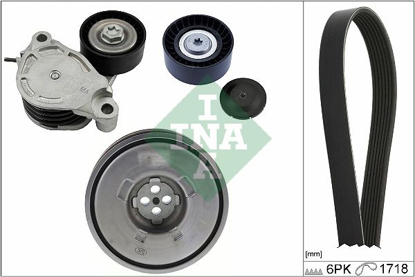 INA Drive Belt Kit 529051620 - image 2