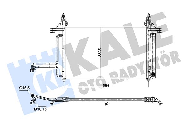 NRF Air Conditioning Condenser 350575 - image 2