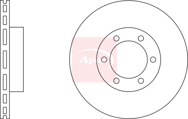 Apec Brake Disc DSK2280 - image 2