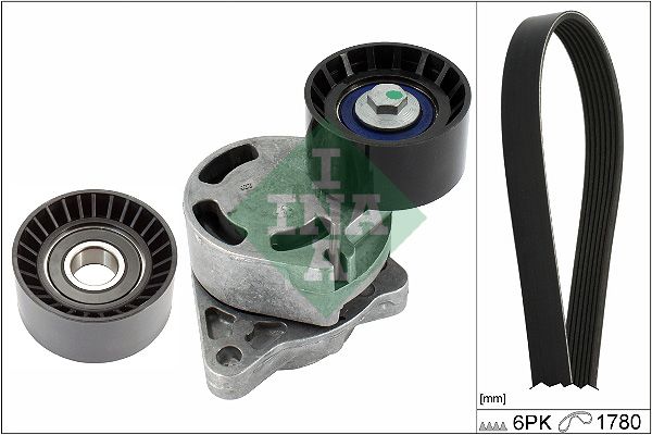 INA Drive Belt Kit 529013710 - image 2