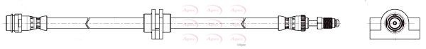 Apec Brake Hose HOS4451 - image 3