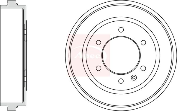 Apec Brake Drum DRM9991 - image 2