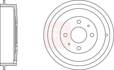 Apec Brake Drum DRM9157