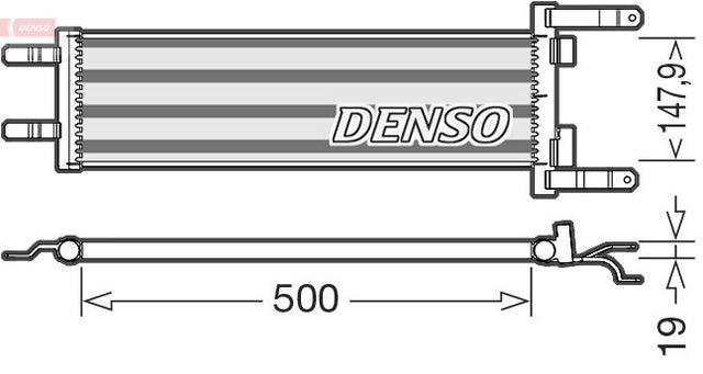Denso Oil Cooler DRL01003 - image 2