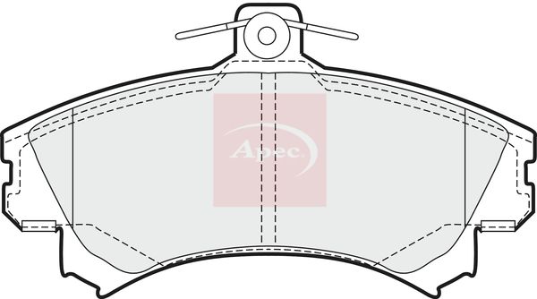 Apec Brake Pads Set PAD912 - image 2