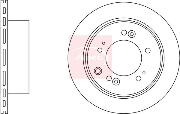 Apec Brake Disc DSK2784 - image 2