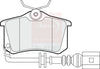 Apec Brake Pads Set PAD1220B thumbnail