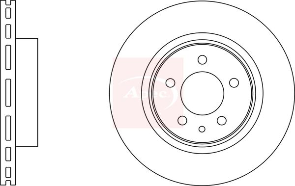 Apec Brake Disc DSK2910 - image 2