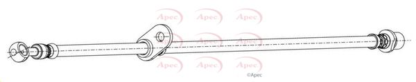 Apec Brake Hose HOS4501 - image 2