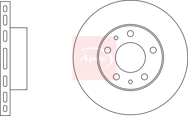 Apec Brake Disc DSK644 - image 3