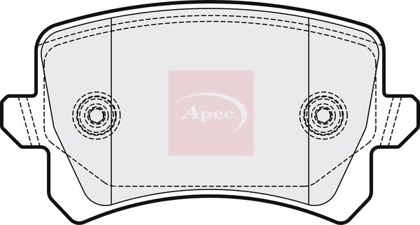 Apec Brake Pads Set PAD2190 - image 2