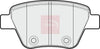 Apec Brake Pads Set PAD1751 thumbnail
