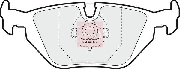 Apec Brake Pads Set PAD856 - image 2