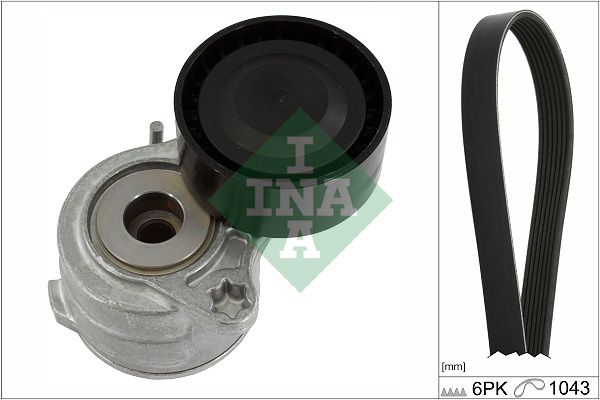 INA Drive Belt Kit 529041910 - image 2