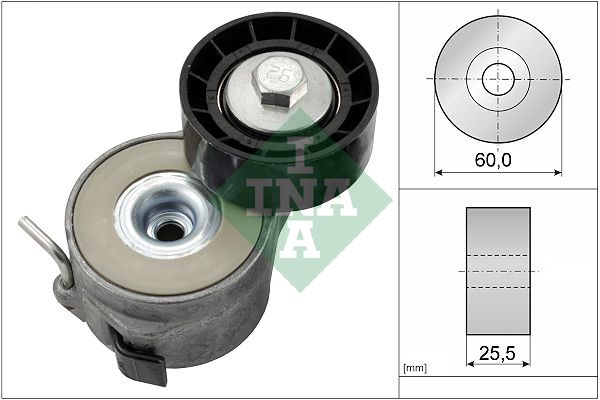 INA Drive Belt Tensioner Pulley 534040010 - image 2
