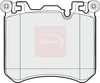 Apec Brake Pads Set PAD1738 thumbnail