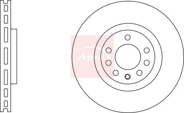 Apec Brake Disc DSK2596 - image 2