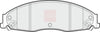 Apec Brake Pads Set PAD1702 thumbnail